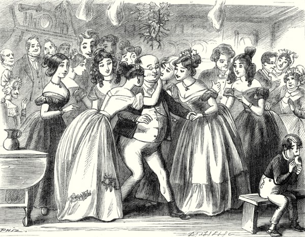 Pickwick Papers, "Before Mr. Pickwick distinctly knew what was the matter, he was surrounded by the