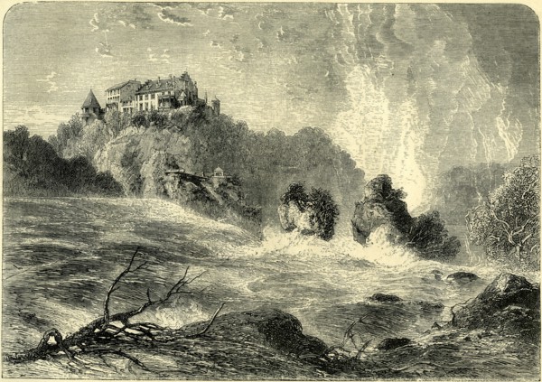 THE FALLS OF THE RHINE, SCHAFFHAUSEN,  Switzerland