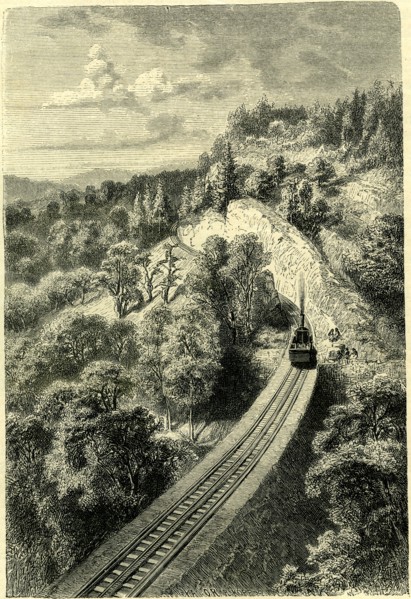 RAILWAY UP THE RIGI, Switzerland