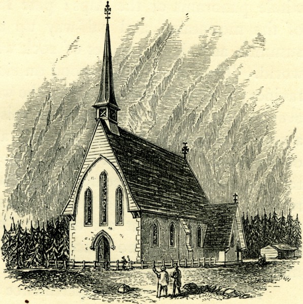ENGLISH CHURCH AT CHAMOUNI, Switzerland
