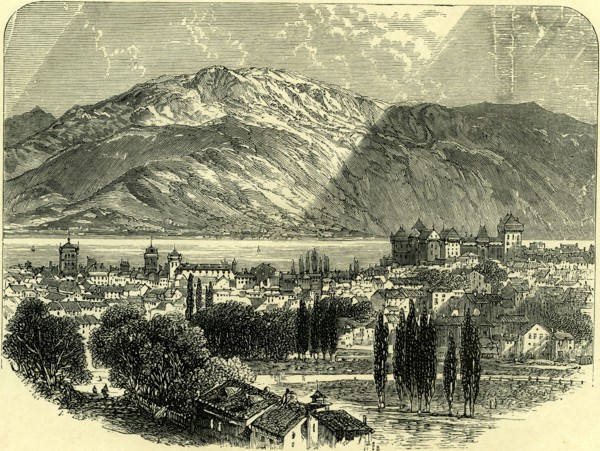ANNECY, Switzerland, 19th century