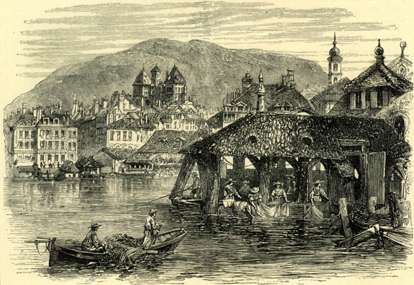 GENEVA AND THE RHONE, Switzerland