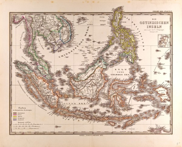 Gotha, Justus Perthes, 1872, Atlas. Perthes, Johan Georg Justus 1749 Ã¢â‚¬â€ú 1816, German