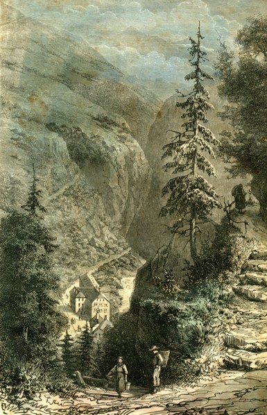 Pfeffers, Switzerland, 19th century