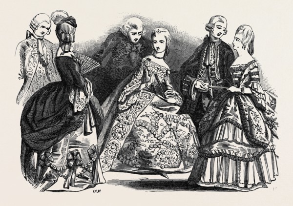 HER MAJESTY'S COSTUME BALL, DUCHESS OF ST. ALBANS, VISCOUNT VILLIERS, DUCHESS OF SUTHERLAND,