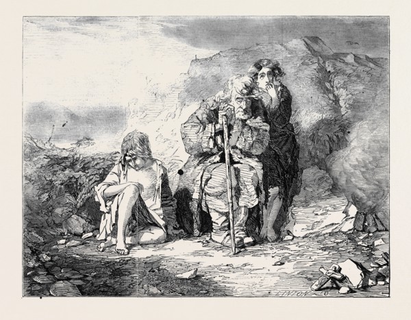 IRISH MENDICANTS BY ALFRED FRIPP