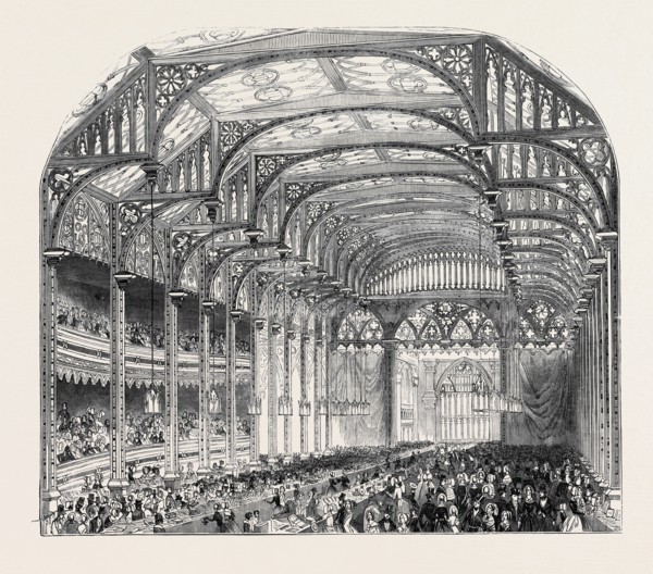 FREE TRADE BAZAAR, AT COVENT GARDEN THEATRE.
