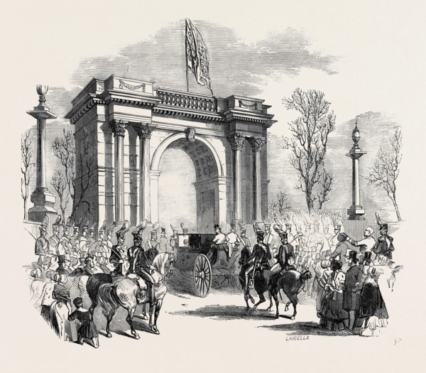 THE GRAND CORINTHIAN ARCH AT STOWE.