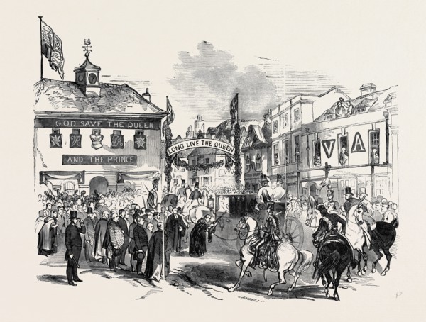 PRESENTATION OF THE MACE TO HER MAJESTY, AT BUCKINGHAM.