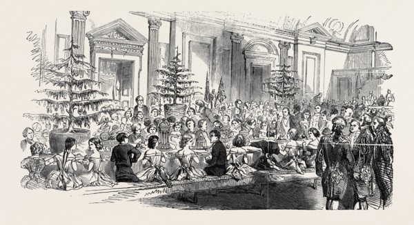 THE SUPPER ROOM, NEW YEAR'S EVE, AT THE MANSION HOUSE