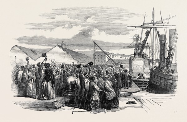 THE LANDING OF LORD GOUGH AT SOUTHAMPTON