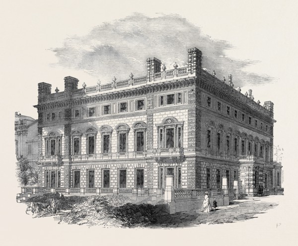BRIDGEWATER HOUSE, ARCHITECT, CHARLES BARRY, ESQ., R.A.