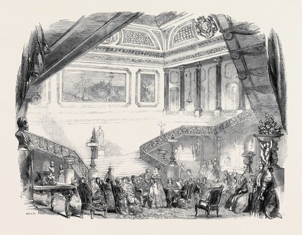 MEETING OF THE LADIES' COMMITTEE AT STAFFORD HOUSE, IN AID OF THE GREAT EXHIBITION OF INDUSTRY OF