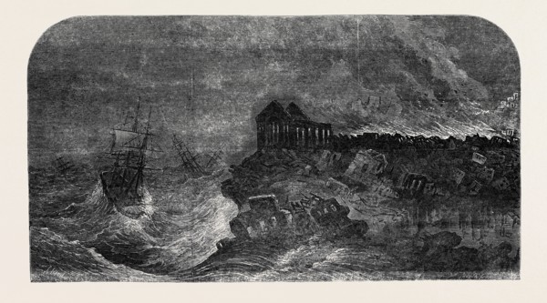 THE CYCLORAMA, THE GREAT EARTHQUAKE AT LISBON