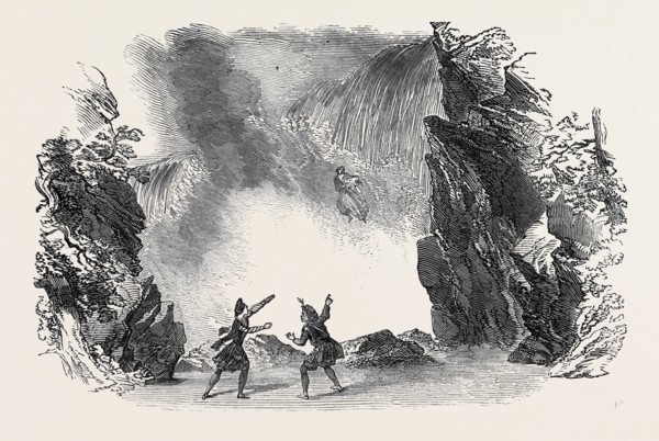 SCENE FROM THE "DEVIL'S RING," AT DRURY LANE THEATRE