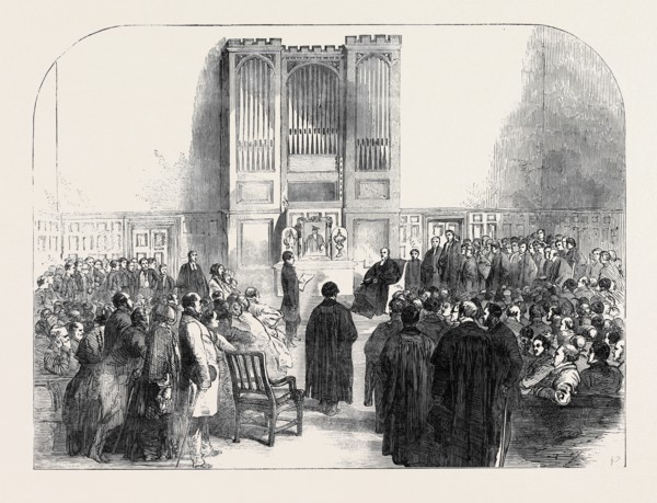 PRESENTATION OF A MEMORIAL TO DR. TAIT, AT RUGBY SCHOOL