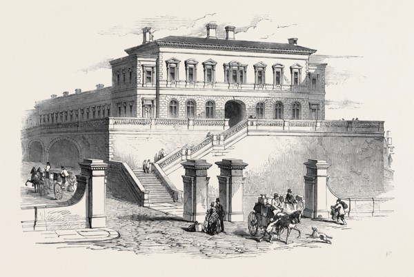 NEW RAILWAY STATION IN TITHEBARN STREET LIVERPOOL