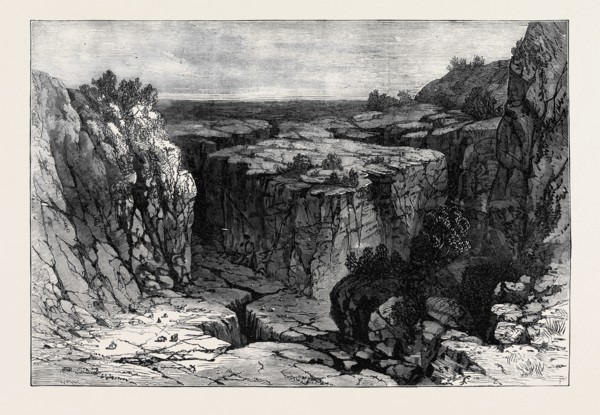 THE MODOC INDIAN WAR: THE LAVA BEDS, OREGON, 1873