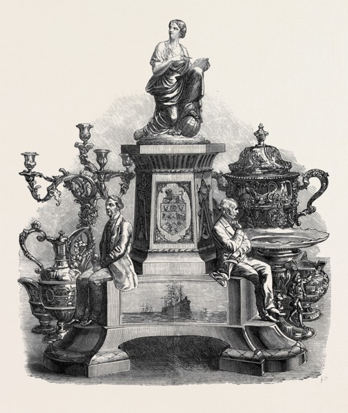 TESTIMONIAL TO SIR DANIEL GOOCH, BART., M.P., FROM THE GREAT WESTERN RAILWAY COMPANY, 1873