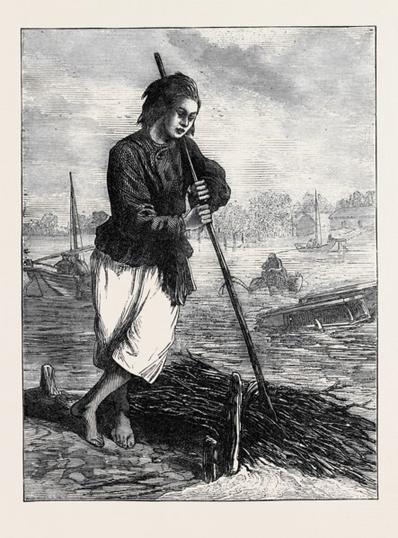 CHINA: STOPPING AN INUNDATION OF THE PEIHO, 1873
