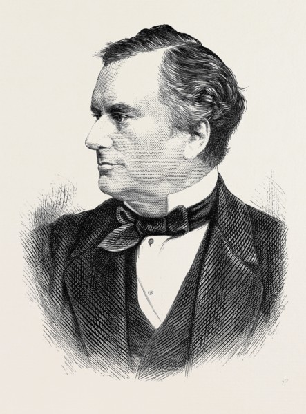 SIR J. CORDY BURROWS, LATE MAYOR OF BRIGHTON, 1873