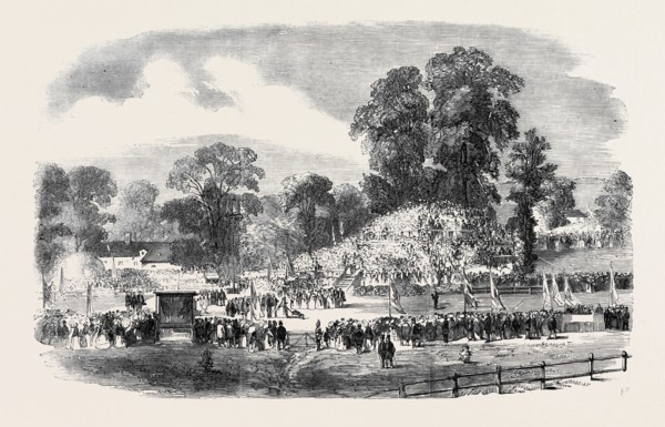 COMMENCEMENT OF THE OSWESTRY AND NEWTOWN RAILWAY