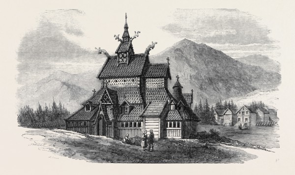 NORWEGIAN CHURCH AT BORGUND