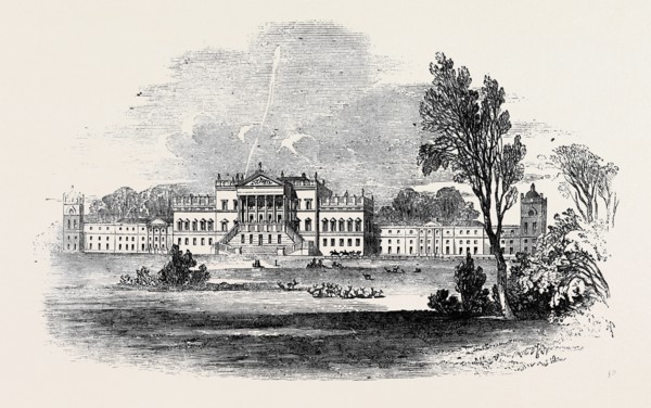 WENTWORTH HOUSE, THE SEAT OF THE LATE EARL FITZWILLIAM