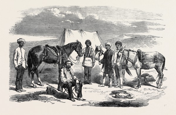 ARABS FOR THE SUPPLY OF THE CAMP OF THE PERSIAN FORCE