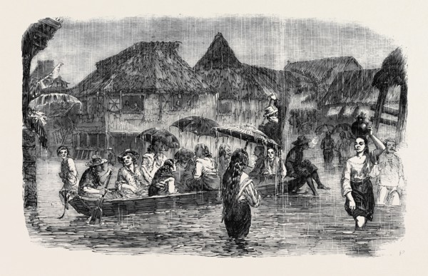"OUR STREET" AT MANILLA DURING A FLOOD