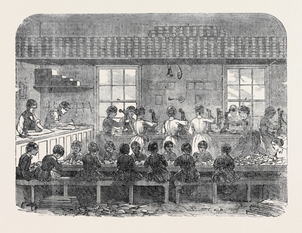 FISHER'S PATENT LABEL MANUFACTORY, BOSTON.