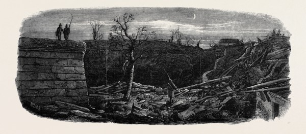 THE LATE EXPLOSION AT MAYENCE: SITE OF THE POWDER MAGAZINE, MAYENCE