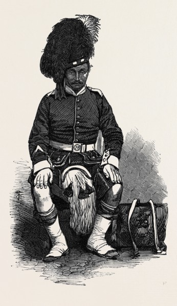 PRIVATE HUMPHREY WILSON, OF THE 78TH HIGHLANDERS