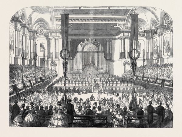 DR. MARK'S JUVENILE BALL IN THE FREE-TRADE HALL, MANCHESTER