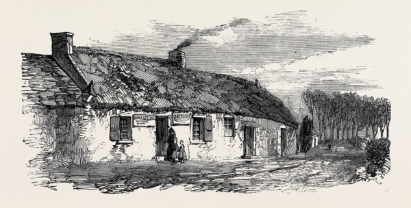 BURNS' COTTAGE AT AYR, THE BURNS CENTENARY