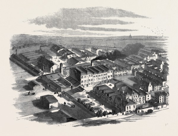 SPILL'S WATERPROOFING MANUFACTORY, STEPNEY.