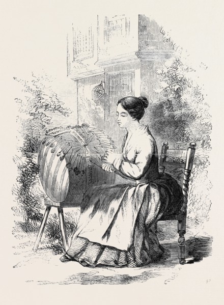PILLOW LACE WORKING IN BEDFORDSHIRE