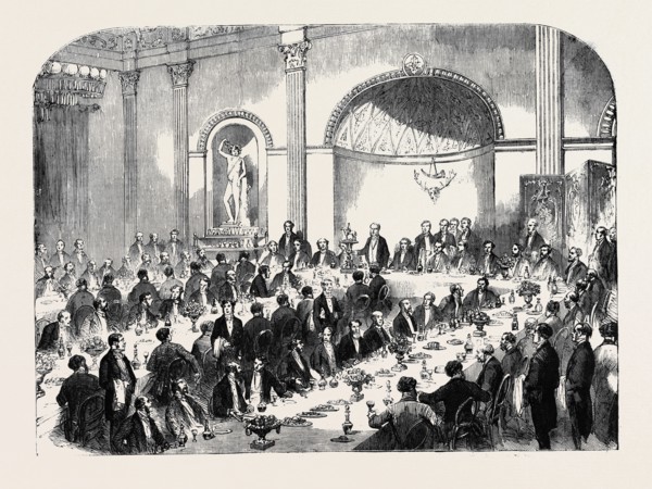 COMPLIMENTARY DINNER AT THE LONDON TAVERN TO MR. DAVIS, THE HUNTSMAN OF HER MAJESTY'S STAGHOUNDS