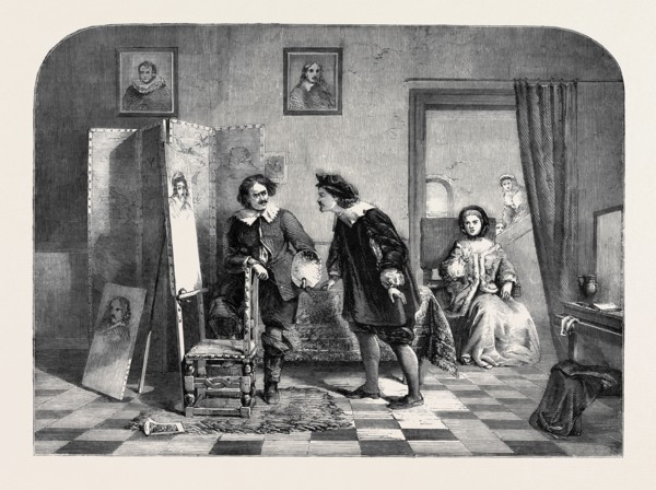 "VANDYKE AND FRANK HALS," FROM A PICTURE BY D.W. DEANE, IN THE FLATOU COLLECTION