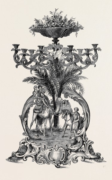 TESTIMONIAL TO SIR MOSES AND LADY MONTEFIORE BY THE SON OF THE VICEROY OF EGYPT