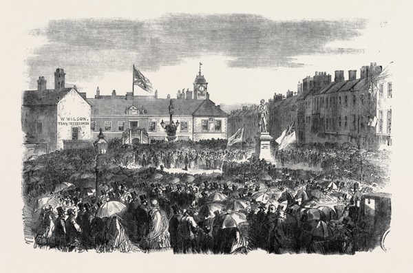 INAUGURATION OF THE STEEL MONUMENT AT CARLISLE ON THE 16TH ULT.