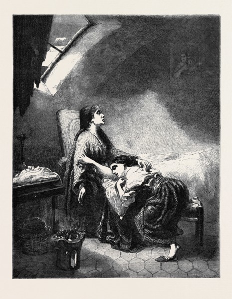 "THE LAST PRAYER" BY TASSAERT, IN THE FRENCH EXHIBITION