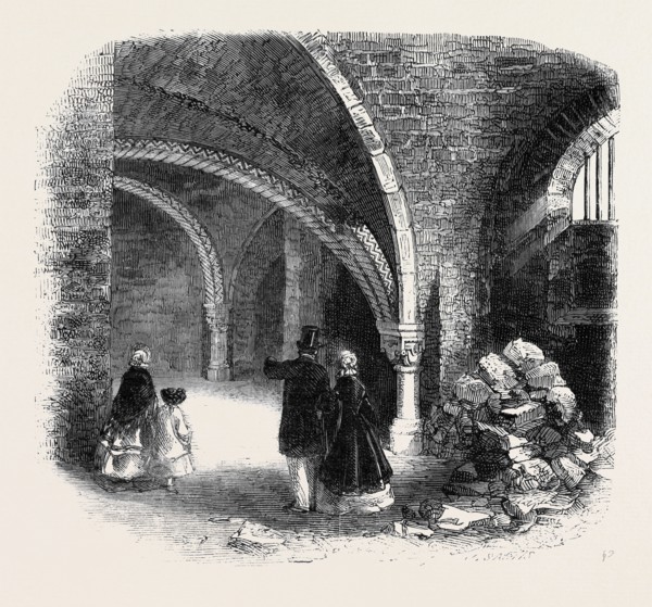 THE CRYPT UNDER LAMBE'S CHAPEL, MONKWELL STREET, LONDON, UK