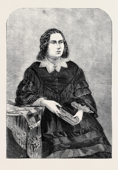 MISS EDITH HERAUD, FROM A PHOTOGRAPH BY J.R. JAMES