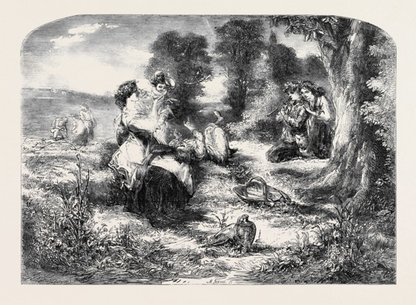 "BUTTERCUPS AND DAISIES" FROM A DESIGN BY JAMES GODWIN