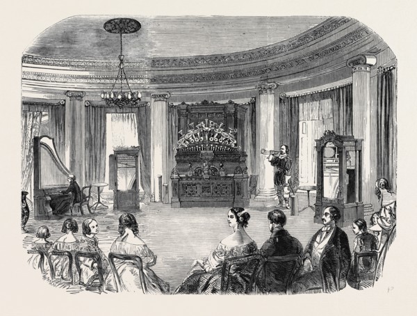 HERR KAUFMANN AND SON'S GRAND MUSICAL PERFORMANCE AT BUCKINGHAM PALACE