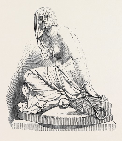 VEILED SLAVE IN A MARKET, (MILANESE SCULPTURE)