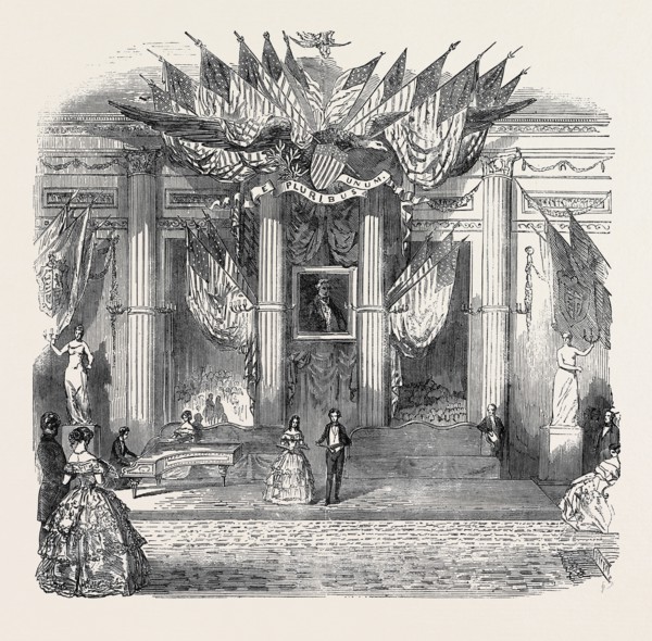 GRAND ENTERTAINMENT TO THE AMERICAN MINISTER, AT WILLIS'S ROOMS, ST. JAMES'S