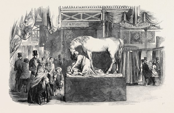 THE GREAT EXHIBITION, "THE MOURNERS," BY LOUGH