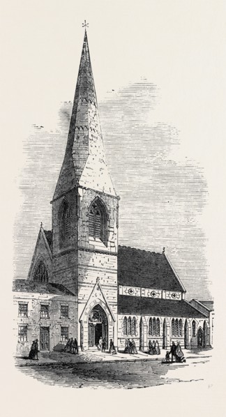 ST. JOHN THE EVANGELIST, ST. GEORGE'S-IN-THE-EAST, LONDON, 1869, UK